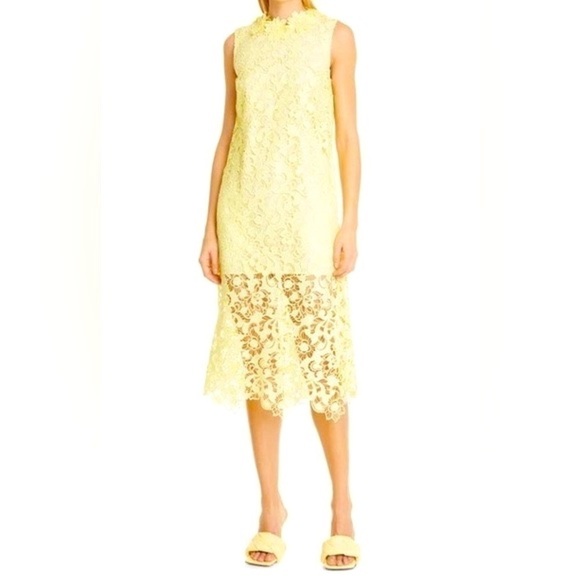 AKNVAS Mallie Floral lace sleeveless dress S NWOT - Picture 3 of 16